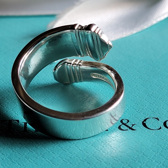 1906 Tiffany & Co. Hampton Spoon Ring #13 - Picture 5 of 15